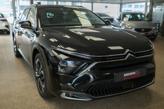 Citroen C5 X 1.6 Plug-in Hybrid 225 Shine Volledig leder, Memory, Stoel en stuurwielverwarming, Head up