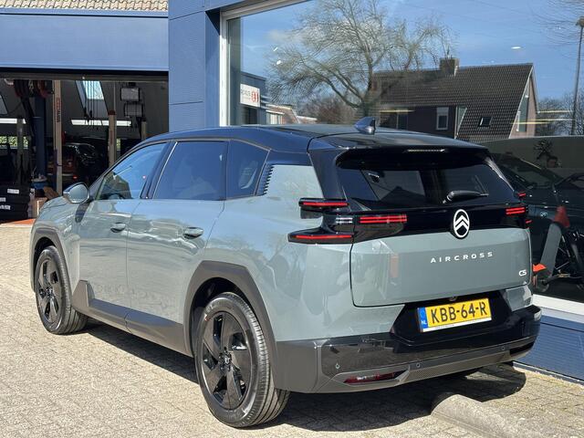 Citroen C5 Aircross 1.2 Hybrid 145 PK Max | Automaat | Nieuwe Auto | Tot 8 jaar Garantie | Meest Complete Uitvoering | Lederen Bekleding | Elektrische Stoelverstelling | Massage + Stoelverwarming & Ventilatie | Navigatie | Zwart Dak | 360 Graden Camera | Full LED Ve