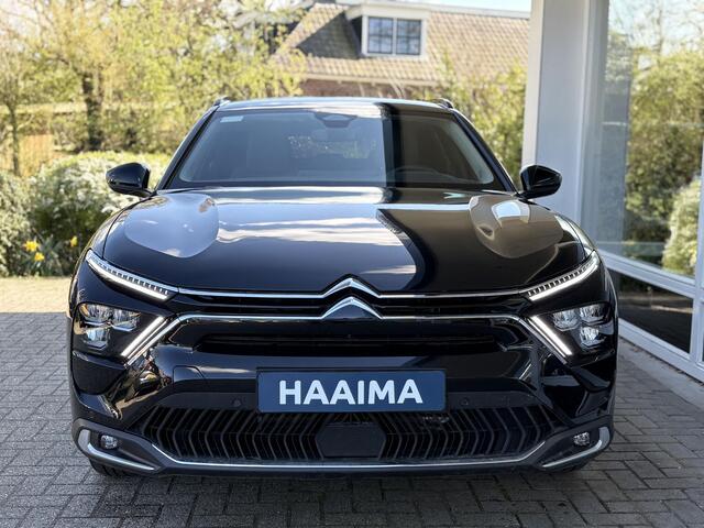 Citroen C5 X 1.6 Plug-in Hybrid 225 Shine | Active PHC vering | WLTP tot 62km elektrisch | Lederen bekleding | Achteruitrijcamera | Navigatie |