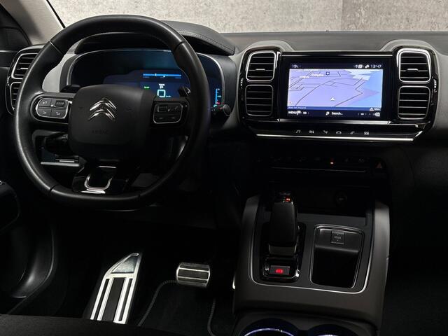 Citroen C5 Aircross 1.6 Plug-in Hybrid 225 Deluxe 225Pk Automaat (APPLE CARPLAY, GROOT NAVI, LEDER, 360 CAMERA, ADAPTIVE CRUISE, SPORTSTOELEN, GETINT GLAS, TREKHAAK, NIEUWSTAAT)