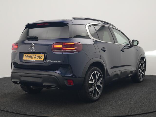Citroen C5 Aircross 1.6 Shine FACELIFT MODEL PHEV 225pk Dealer O.H. | Panodak | Adaptive Cruise | 360 Camera | Lederen Comfortzetels Memory & Massage | Stoelverwarming | Apple Carplay | Blis | Keyless | Navigatie | DAB | Plug In Hybrid |
