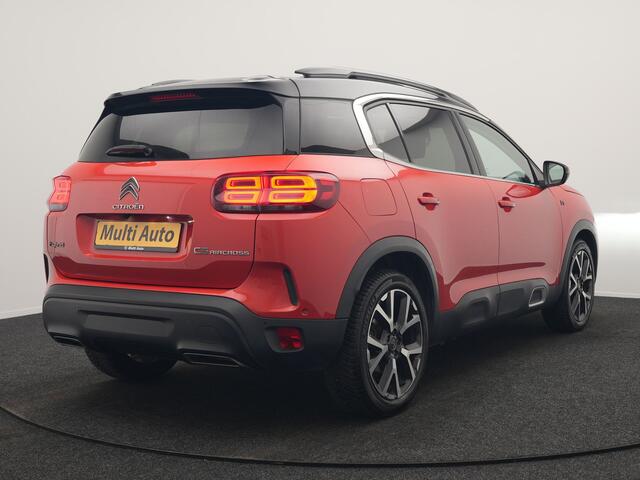 Citroen C5 Aircross 1.6 Shine PHEV 225pk Dealer O.H. | Panodak | Adaptive Cruise | 360 Camera | Lederen Comfortzetels Massage & Memory | Keyless | Blis | Stoelverwarming | 19"L.M | Navigatie | DAB | Plug In Hybrid |