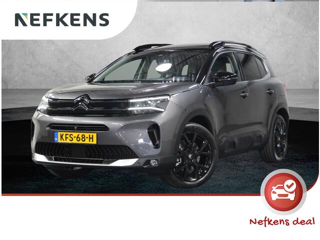 Citroen C5 Aircross 1.6 Plug-in Hybrid 180PK Max | 1ste eigenaar | AppleCarPlay/AndroidAuto | Schuifkanteldak | Navigatie | Cruise Control | Keyless | FULL LED | 360'Camera | Isofix | Privacy Glass | Parkeersensoren | Two-Tone |