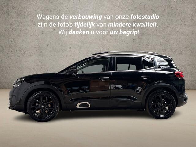 Citroen C5 Aircross 1.6 PureTech Sport 181Pk Automaat (APPLE CARPLAY, BLACK PACK, GROOT NAVI, LEDER, STOELVERWARMING, 360 CAMERA, ADAPTIVE CRUISE, GETINT GLAS, NIEUWSTAAT)