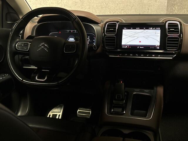 Citroen C5 Aircross 1.6 PureTech Sport 181Pk Automaat (APPLE CARPLAY, BLACK PACK, GROOT NAVI, LEDER, STOELVERWARMING, 360 CAMERA, ADAPTIVE CRUISE, GETINT GLAS, NIEUWSTAAT)