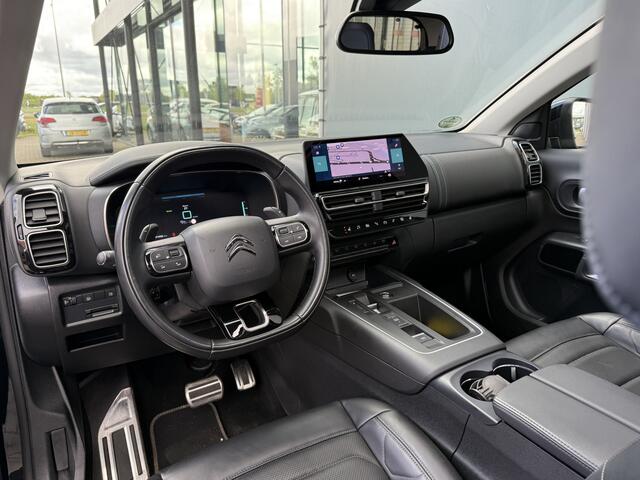 Citroen C5 Aircross BWJ 2024 1.6 Plug-in Hybrid 225pk Plus TREKHAAK | PANO | LEDER | 360 CAMERA | ADAPTIVE CRUISE | KEYLESS | DODE HOEK | STOELVERW. | ELEKTR. STOELEN | ELEKTR. ACHTERKLEP | CARPLAY + ANDROID | NAVI | CLIMA | LMV | PDC