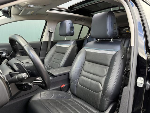 Citroen C5 Aircross BWJ 2024 1.6 Plug-in Hybrid 225pk Plus TREKHAAK | PANO | LEDER | 360 CAMERA | ADAPTIVE CRUISE | KEYLESS | DODE HOEK | STOELVERW. | ELEKTR. STOELEN | ELEKTR. ACHTERKLEP | CARPLAY + ANDROID | NAVI | CLIMA | LMV | PDC