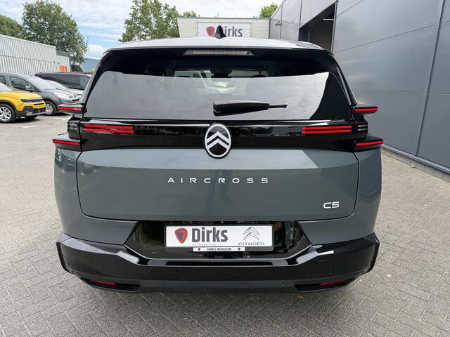 Citroen C5 Aircross 225pk Plug-In Hybrid Plus (Trekhaak - Elektrische Klep - Leder incl verwarming/koeling/massage/gehuegen - Adaptieve Cruise Controle - Keyless Entry - Camera - Parkeersensoren V+A - LED)