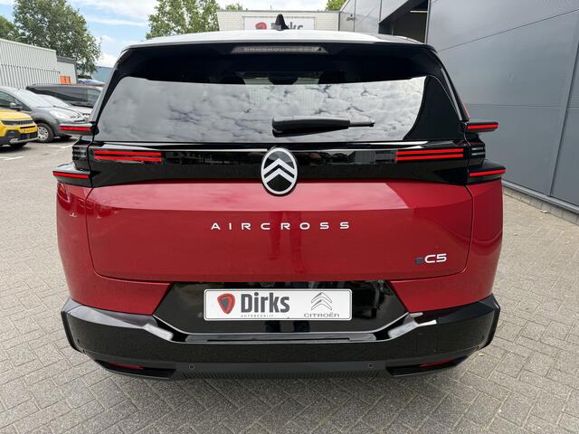 Citroen C5 Aircross Plus (Pack Techno) Comfort Range 73 kWh (Elektrische Klep - Stoel-/- stuurverwarming - Adaptieve Cruise Controle - Camera - Keyless Entry - 19"incl 4S - LED Matrix - Warmtepomp)