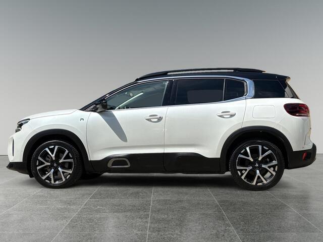 Citroen C5 Aircross Shine Pack 1.6 HYbrid PHEV 225pk e-EAT8 | TWO-TONE! | SCHUIF/KANTELDAK | ADAPTIVE CRUISE | 360° CAMERA | PARK ASSIST | LEDER | DODEHOEKBEW. | KEYLESS ENTRY