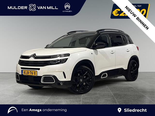 Citroen C5 Aircross Shine Pack 1.6 HYbrid PHEV 225pk e-EAT8 | TREKHAAK | SCHUIF/KANTELDAK | ALCANTARA | ADAPTIVE CRUISE | STOELVERW. | ANDROID AUTO / APPLE CARPLAY | NAVI | ELEKTR. STOEL | AG2R TEAM EDITION |