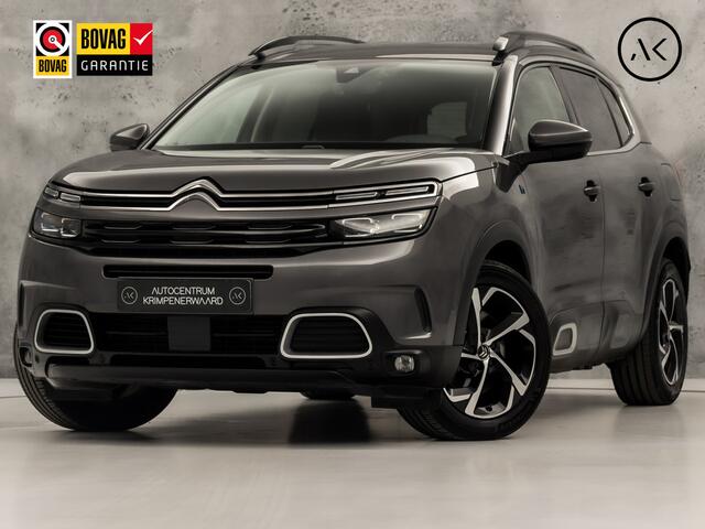 Citroen C5 Aircross 1.6 Plug-in Hybrid 225 Shine Sport 225Pk Automaat (APPLE CARPLAY, GROOT NAVI, MEMORY SEATS, 360 CAMERA, STOELVERWARMING, LEDER, SPORTSTOELEN, GETINT GLAS, ADAPTIVE CRUISE, KEYLESS, NIEUWSTAAT)