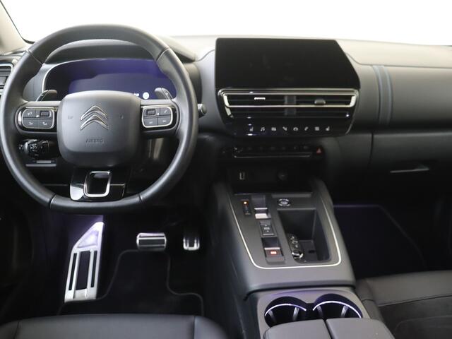 Citroen C5 Aircross 1.6 Plug-in Hybrid 225 Shine I AUTOMAAT I NAVIGATIE I ACHTERUITRIJCAMERA I PARKEERSENSOREN VOOR EN ACHTER I ZWART DAK + ZWARTE L.M. VELGEN I LUXE ZWART INTERIEUR I ZIET ERUIT ALS NIEUW I