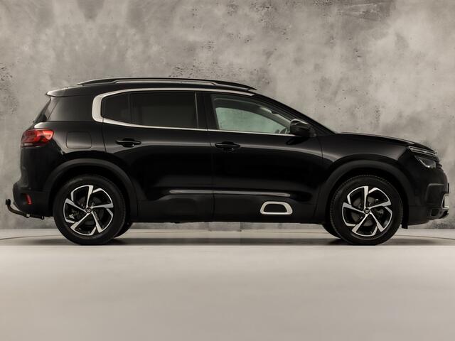 Citroen C5 Aircross 1.6 PureTech Sport 181Pk Automaat (APPLE CARPLAY, GROOT NAVI, 360 CAMERA, TREKHAAK, LEDER, SPORTSTOELEN, KEYLESS, ADAPTIVE CRUISE, NIEUWSTAAT)