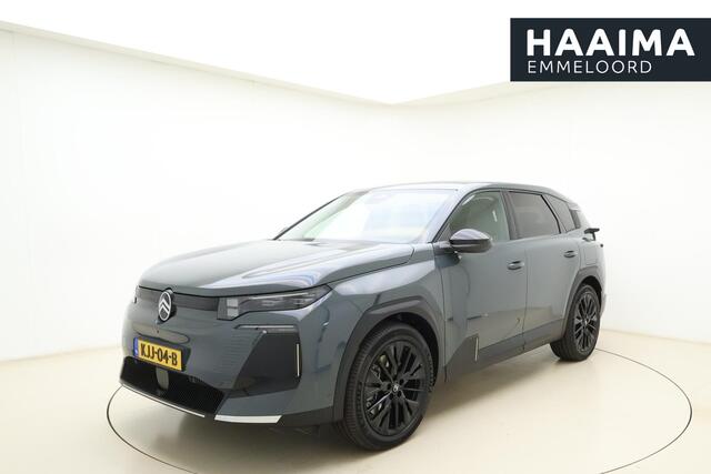 Citroen C5 Aircross Max 210pk Comfort Range 74 kWh | 520 Km range WLPT | Warmtepomp | 20 Inch zwarte velgen | Luxe Interieur Ambiance Hype Grey | Stoel Verwarming voor en achter | Stoel Ventilatie | Stoel Massage | Trekhaak Afneembaar