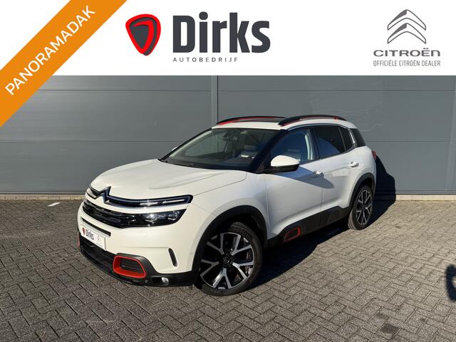 Citroen C5 Aircross 180pk Shine (Elektrisch Schuifdak - Trekhaak - Leder incl verwarming/massage/geheugen - Elektrische klep - LED - Grip Controle - Keyless Entry)