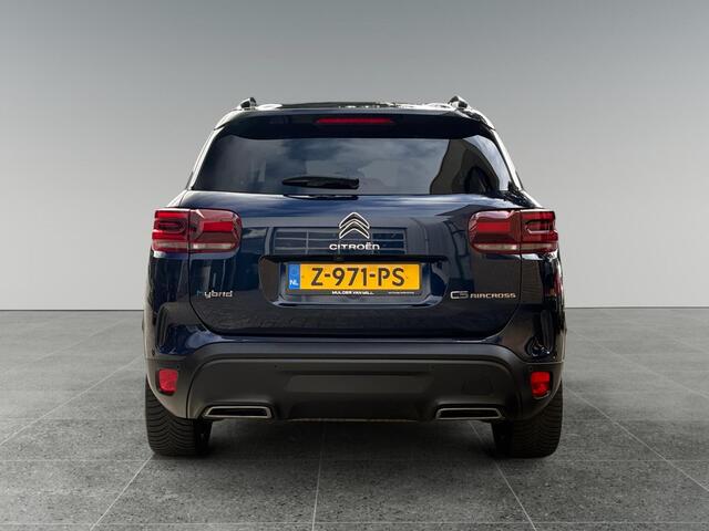Citroen C5 Aircross Shine Pack 1.6 PHEV Hybrid 225pk ë-EAT8 | TWO-TONE! | SCHUIF/KANTELDAK | 360° CAMERA | NAVI | LEDER | STOELVERW. | ADAPTIVE CRUISE | KEYLESS ENTRY | DAB+