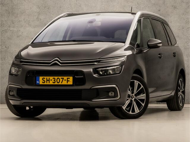 Citroen GRAND C4 PICASSO 1.2 PureTech Sport 7 Persoons Automaat (APPLE CARPLAY, NAVIGATIE, CAMERA, GETINT GLAS, SPORTSTOELEN, TREKHAAK, CRUISE, LM VELGEN, NIEUWE APK, NIEUWSTAAT)