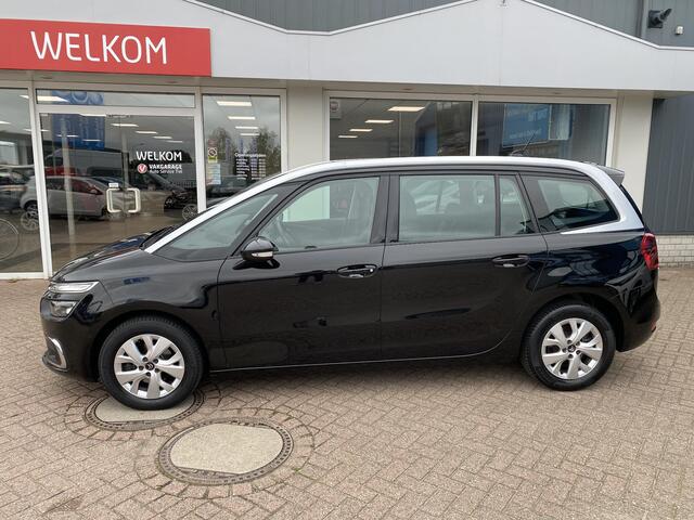 Citroen GRAND C4 PICASSO 1.2 PureTech Feel Automaat, 7 zits, cruise control, achteruitrij camera, dodehoek detectie, zeer ruime auto, panoramische voorruit, keyless,
