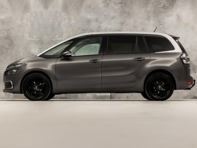 Citroen GRAND C4 PICASSO 1.2 PureTech Shine Deluxe 7 Persoons Automaat (APPLE CARPLAY, NAVIGATIE, CAMERA, LEDER, GETINT GLAS, SPORTSTOELEN, TREKHAAK, MASSAGE, NIEUWE APK, NIEUWSTAAT)