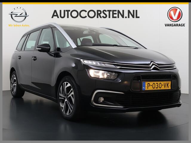 Citroen GRAND C4 PICASSO SpaceTourer 131PK 7-Persoons Trekhaak Pano.raam Navi Camera Ecc Apple Carplay Android Auto Pdc Regen-Lichtsensor Lmv 17" Led Isofix 1.150KG Trekgewicht Origineel Nederlandse Auto