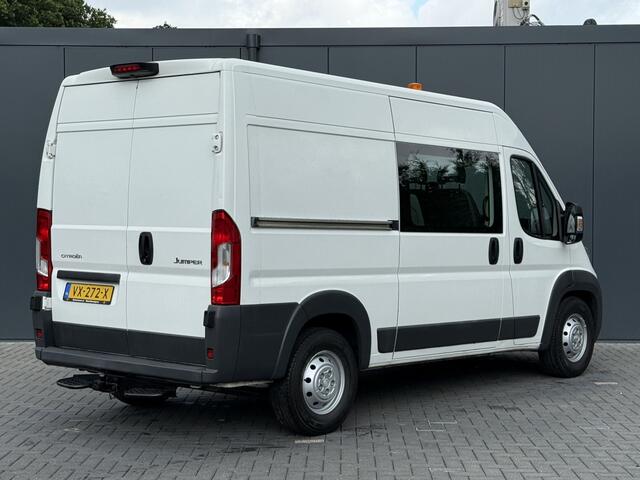 Citroen JUMPER 2.2 HDI 131 PK ZWAAR / L2H2 / 1e EIG. / 7-PERS DUBBELE CABINE / AIRCO / 3 TONS TREKHAAK / CAMERA / INRICHTING