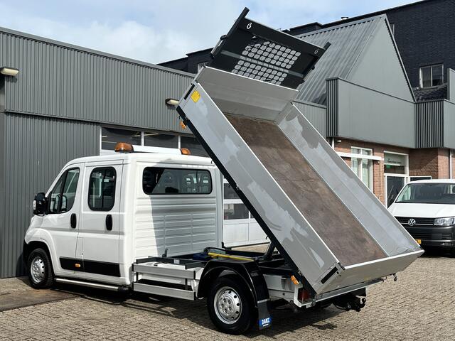 Citroen JUMPER 35 2.0 BlueHDi L3 DC Kipper Kieper Trekhaak 2500 kg trekgewicht 7-Persoons Telefoonverbinding 1e eigenaar open laadbak Pick-up P-up Euro 6