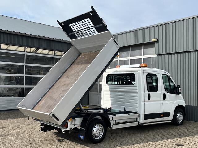 Citroen JUMPER 35 2.0 BlueHDi L3 DC Kipper Kieper Trekhaak 2500 kg trekgewicht 7-Persoons Telefoonverbinding 1e eigenaar open laadbak Pick-up P-up Euro 6