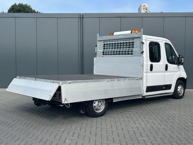 Citroen JUMPER 2.2 BlueHDi 141 PK EURO 6 / KIPPER / 7 PERS / DUBBELE CABINE / PICK UP / OPEN LAADBAK / 2.5 TONS TREKHAAK / LED