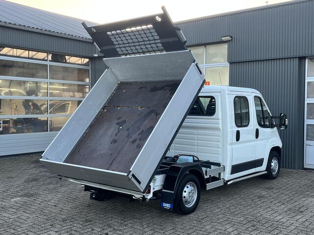 Citroen JUMPER 35 2.0 BlueHDi DC Euro 6 Kipper Kieper Trekhaak 2500 kg trekgewicht 7-Persoons Telefoonverbinding 1e eigenaar open laadbak Pick-up P-up