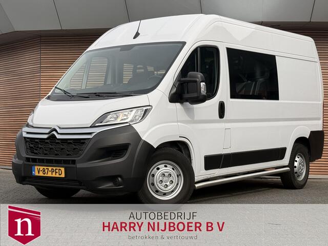 Citroen JUMPER 35 2.2 BlueHDi 140 L2H2 Club DC Betimmering / 6p / Navi / Camera / Trekhaak / Carplay