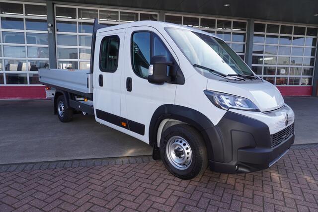 Citroen JUMPER Pick-up Dubbelcabine 2.2 BlueHDi 140PK L4 3.5t Heavy Nr. V116 | Airco | Navi | Cruise | Camera | 7 Persoons