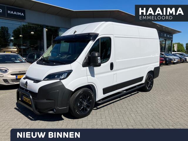 Citroen JUMPER 2.2 BlueHDi 140 S&S L2H2 3.5t | Adaptieve Cruise control | Achteruitrijcamera | Climate control | Navigatie | 3 persoons | Side steps | Lichtmetalen velgen black | Pushbar