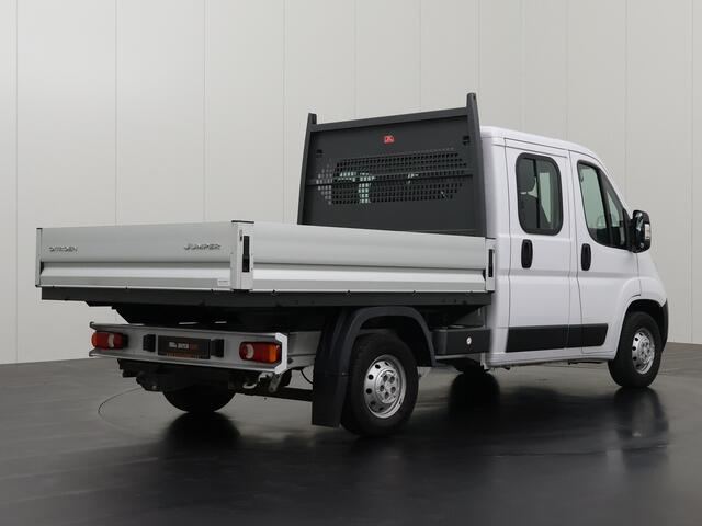 Citroen JUMPER 2.2HDi 140PK Dubbele Cabine Open Laadbak | 7-Peroons | Airco | Cruise | 2500Kg Trekhaak