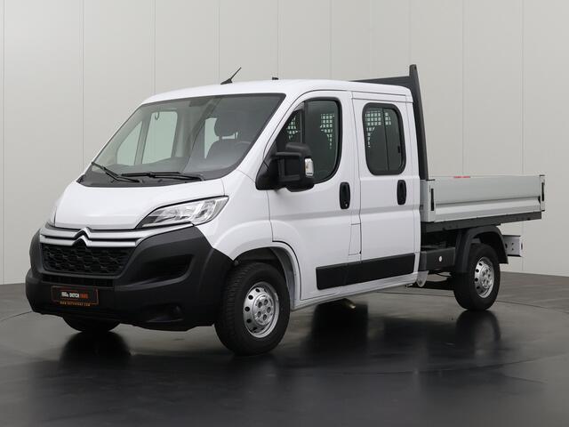 Citroen JUMPER 2.2HDi 140PK Dubbele Cabine Open Laadbak | 7-Peroons | Airco | Cruise | 2500Kg Trekhaak