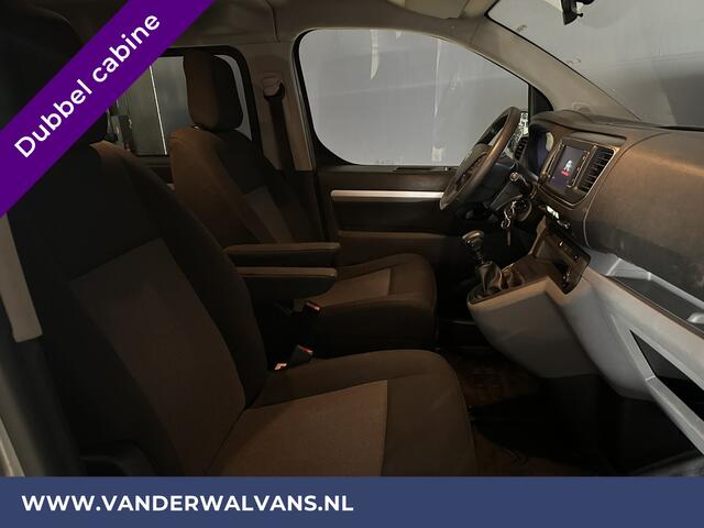 Citroen JUMPY 2.0 BlueHDI **MARGE, GEEN BTW** 123pk L3H1 XL Dubbel cabine Euro6 Airco | Navigatie Cruisecontrol, Apple Carplay, Android Auto, Trekhaak, Parkeersensoren, 5-Zits