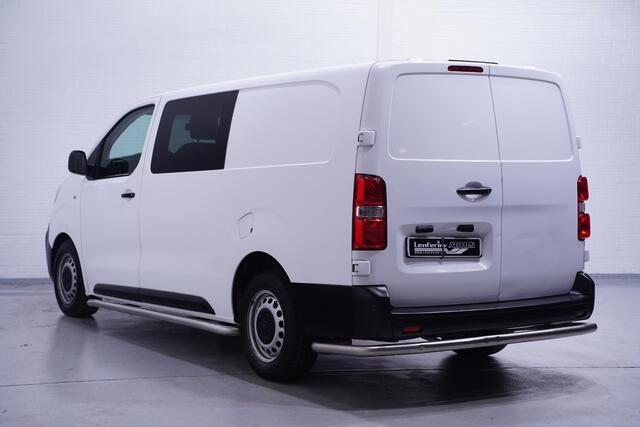 Citroen JUMPY 2.0 HDI 120 pk Club XL Dubbel Cabine 6-Zits Airco ECC, Apple Carplay, Cruise Control, NAP, Sidebars