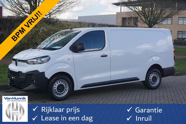 Citroen JUMPY 2.0D 180PK EAT8 Automaat L3H1 BPM VRIJ!! Apple CP/Android A, Camera, Cruise!! Nr. S02