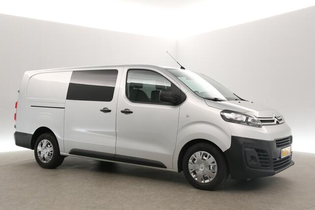 Citroen JUMPY 2.0 BlueHDI L3H1 | Marge | Dubbele Cabine | 5 Persoons | Airco Carplay Cruise PDC Navi Elektrpakket Trekhaak