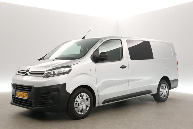 Citroen JUMPY 2.0 BlueHDI L3H1 | Marge | Dubbele Cabine | 5 Persoons | Airco Carplay Cruise PDC Navi Elektrpakket Trekhaak