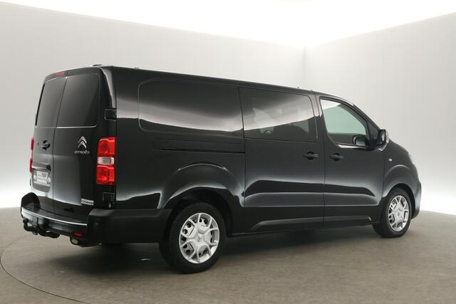 Citroen JUMPY 2.0 HDI L3H1 | 150PK | Dubbele Cabine | 5 Persoons | 360Camera 2xSchuifdeur Carplay Cruise Airco Navi PDC Trekhaak