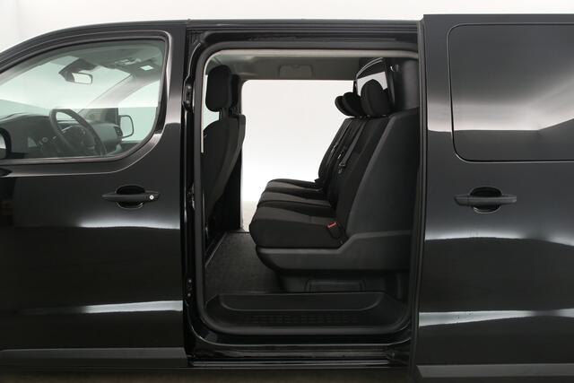 Citroen JUMPY 2.0 HDI L3H1 | 150PK | Dubbele Cabine | 5 Persoons | 360Camera 2xSchuifdeur Carplay Cruise Airco Navi PDC Trekhaak