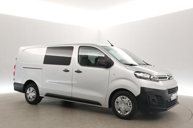 Citroen JUMPY 2.0 BlueHDI L3H1 | MARGE! | Dubbele Cabine | 5 Persoons | Airco Carplay Cruise Navi PDC Trekhaak