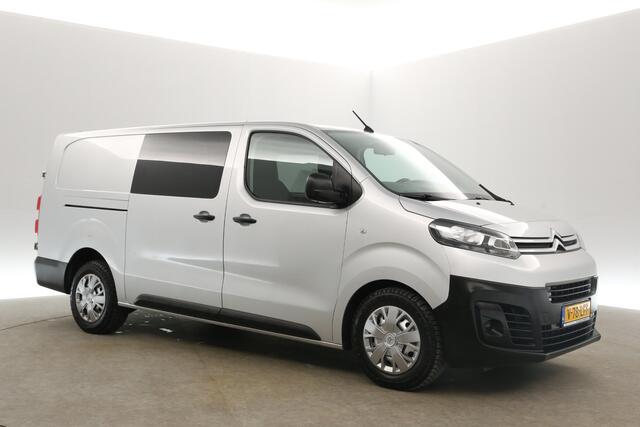 Citroen JUMPY 2.0 BlueHDI L3H1 | MARGE! | Dubbele Cabine | 5 Persoons | Airco Cruise Carplay Navigatie PDC Trekhaak