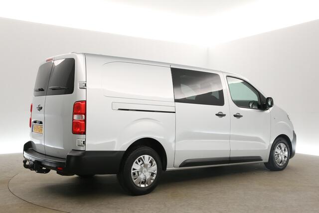 Citroen JUMPY 2.0 BlueHDI L3H1 | MARGE! | Dubbele Cabine | 5 Persoons | Airco Cruise Carplay Navigatie PDC Trekhaak
