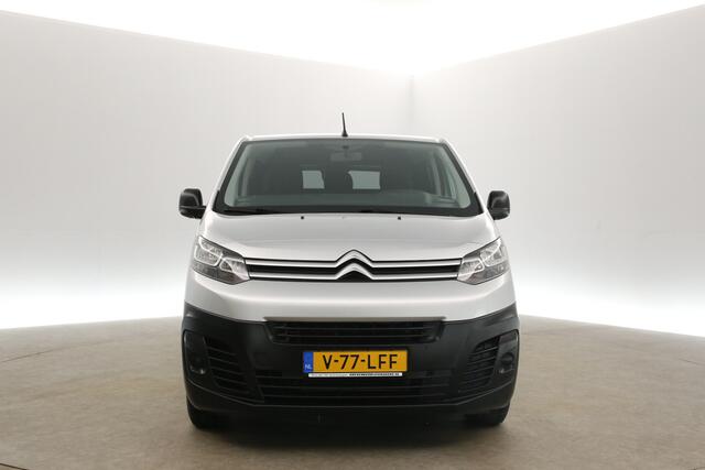 Citroen JUMPY 2.0 BlueHDI L3H1 | MARGE! | Dubbele Cabine | 5 Persoons | Airco Cruise Carplay Navigatie PDC Trekhaak