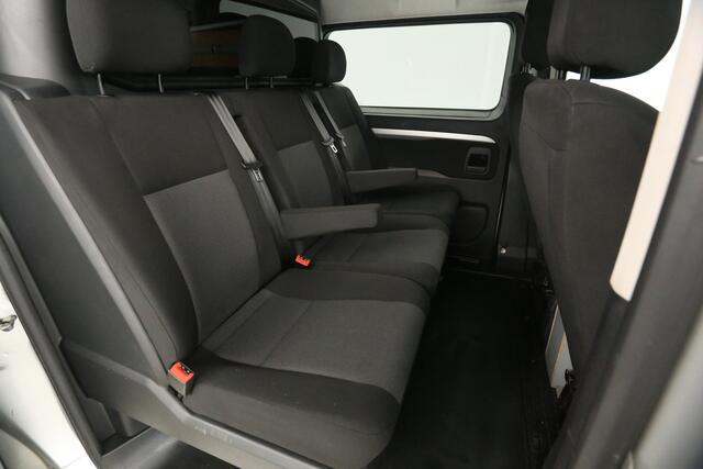 Citroen JUMPY 2.0 BlueHDI L3H1 | MARGE! | Dubbele Cabine | 5 Persoons | Airco Cruise Carplay Navigatie PDC Trekhaak