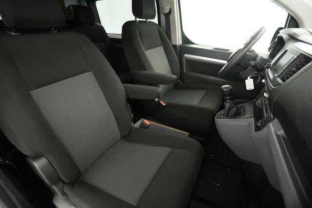 Citroen JUMPY 2.0 BlueHDI L3H1 | MARGE! | Dubbele Cabine | 5 Persoons | Airco Cruise Carplay Navigatie PDC Trekhaak