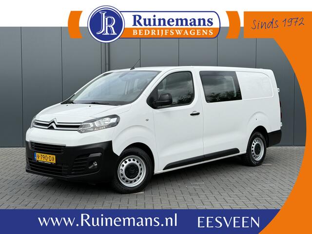 Citroen JUMPY 2.0 BlueHDI 123 PK / L3H1 / 1e EIG. / DUBBELE CABINE 6-PERS / AIRCO / CRUISE / CAMERA
