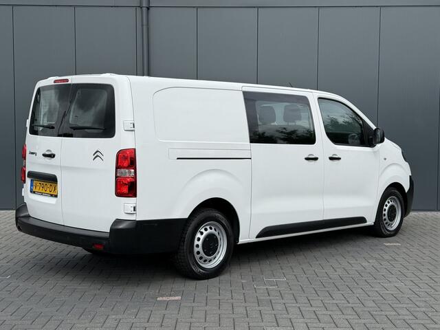 Citroen JUMPY 2.0 BlueHDI 123 PK / L3H1 / 1e EIG. / DUBBELE CABINE 6-PERS / AIRCO / CRUISE / CAMERA